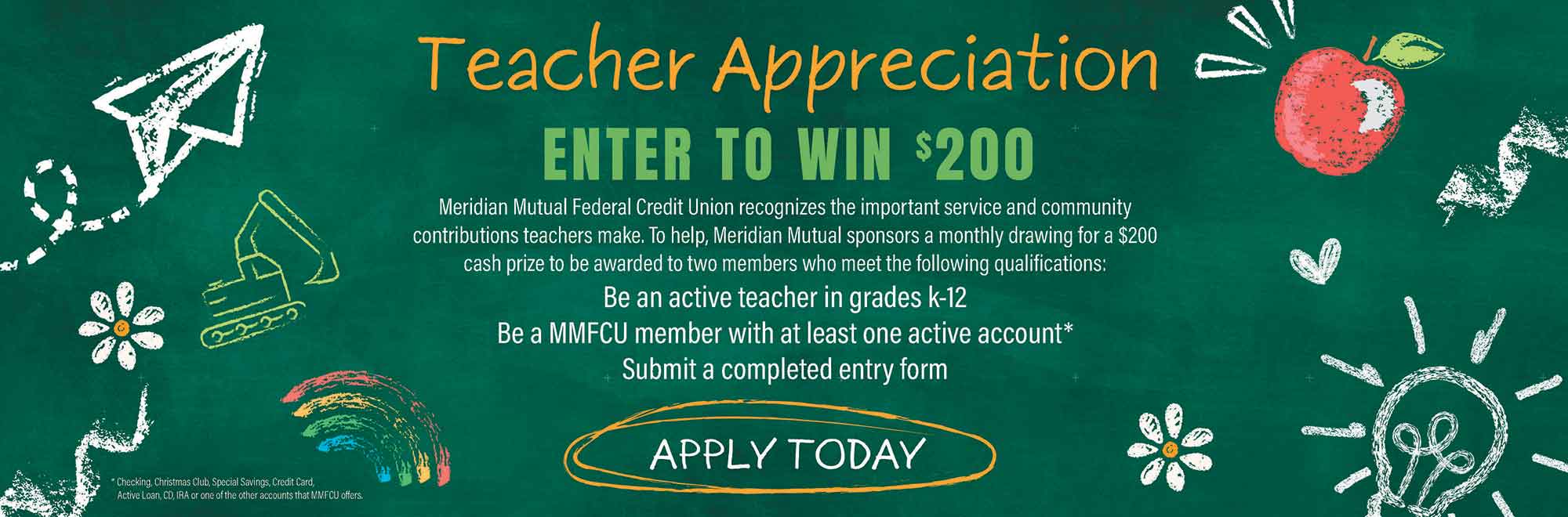 Teacher Appreciation | Enter to win $200